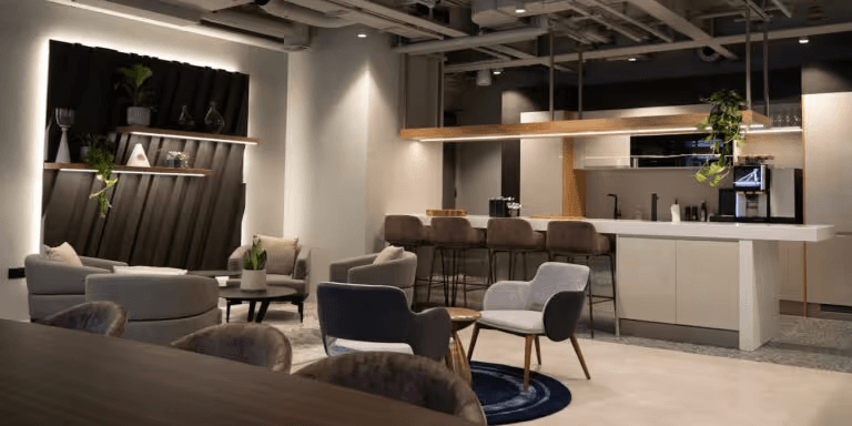 Private Medical Clinic reception and waiting area