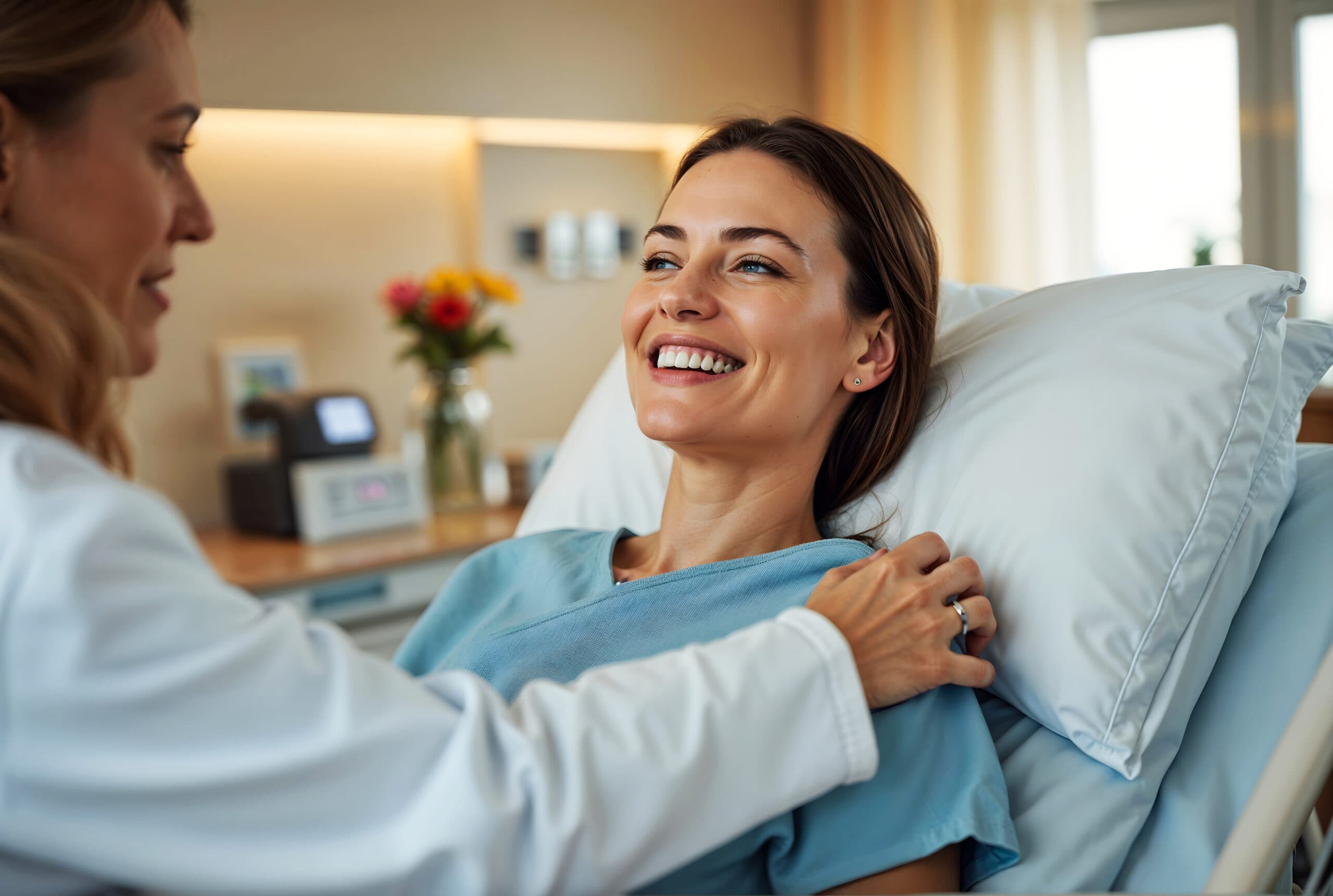 Doctor providing compassionate care to a patient